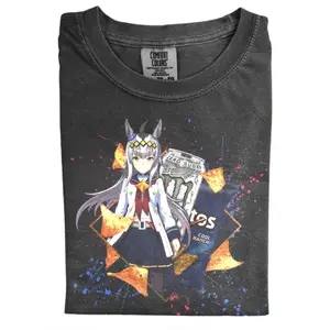 Comfort Colors Oguri Cap Uma Musume Drink T-Shirt – Cute Japanese Manga Graphic Tee, Video Game Shirt Unisex