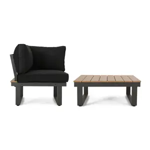 STERLING CORNER & COFFEE TABLE
