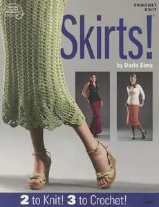 USED-Skirts! (1423) - Crochet and Knitting Patterns (Paperback)