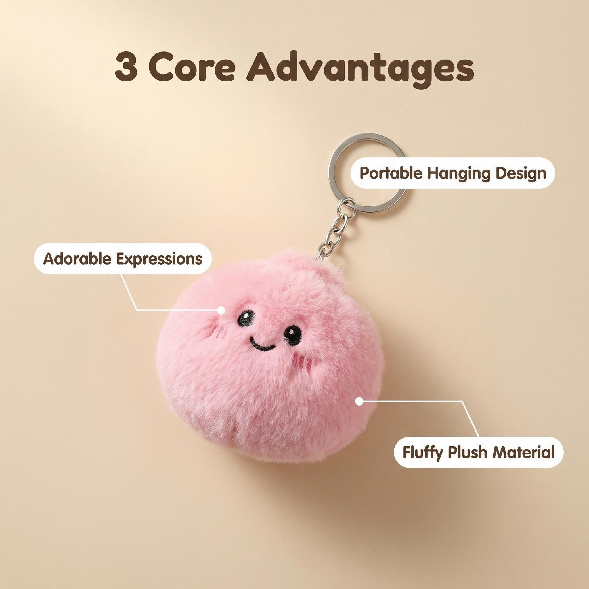 Mystery Squishy Steamed Bun Fidget Toy Cute Plush Blind Box