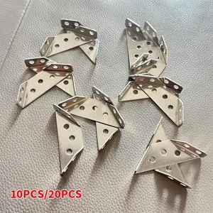 Hardware, heavy duty, multi-purpose corner brackets, cabinet ladder corner brackets, three-sided fixed corner brackets, stainless steel corner brackets, furniture connectors, laminate racks, parts.