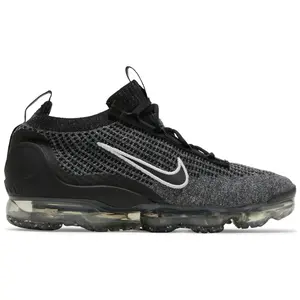 Nike Air VaporMax 2021 FK Black White Anthracite Men's Fashion Shoes New