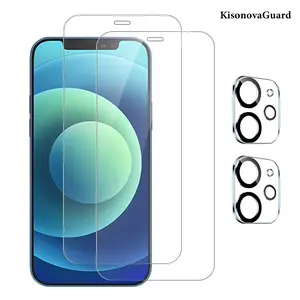 iPhone 13 Series Screen Protector Film, Camera Lens Protection, HD Clear, Sensor Protection, Dynamic Island Compatible, Case Friendly Tempered Glass