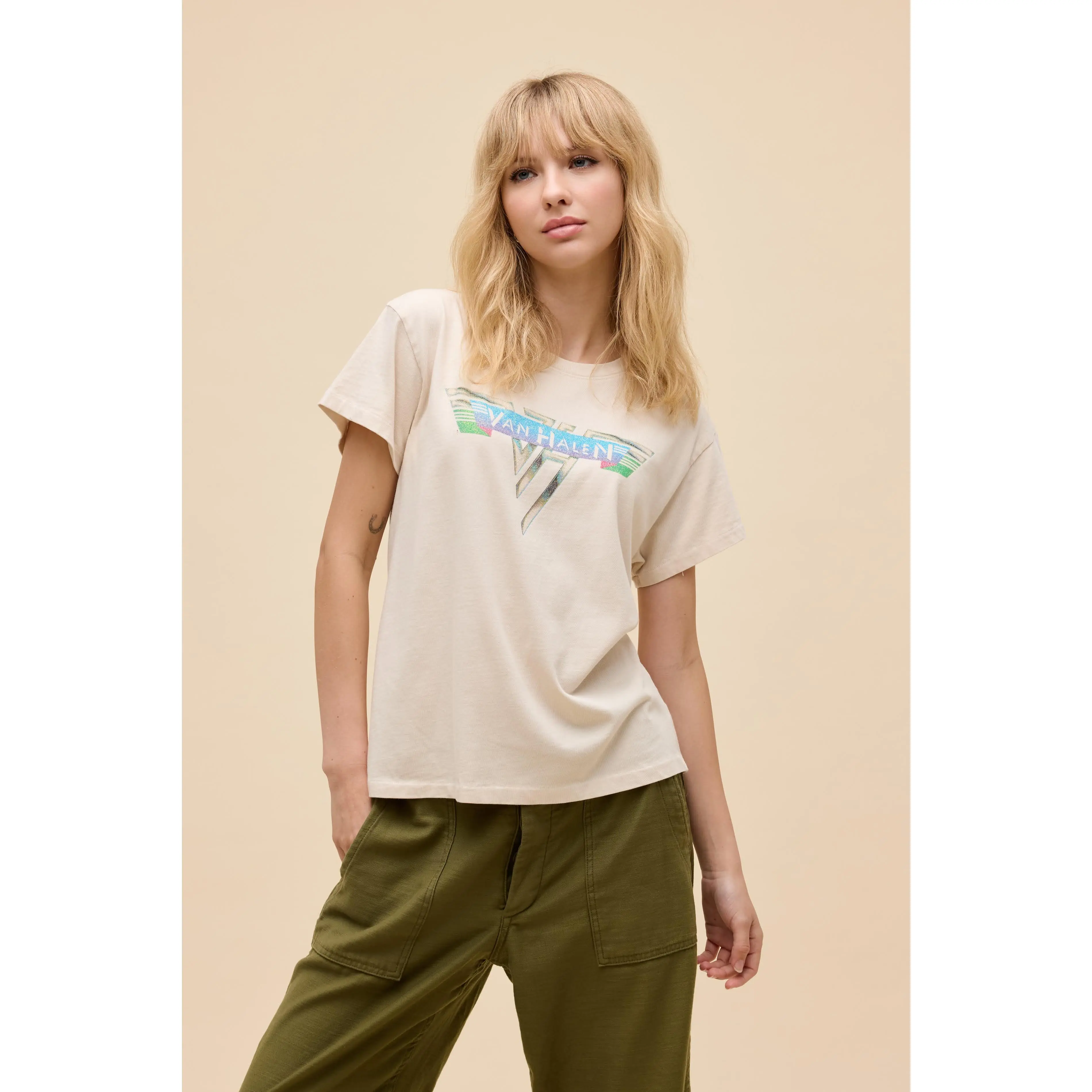 Van Halen Glitter Logo Tour Tee