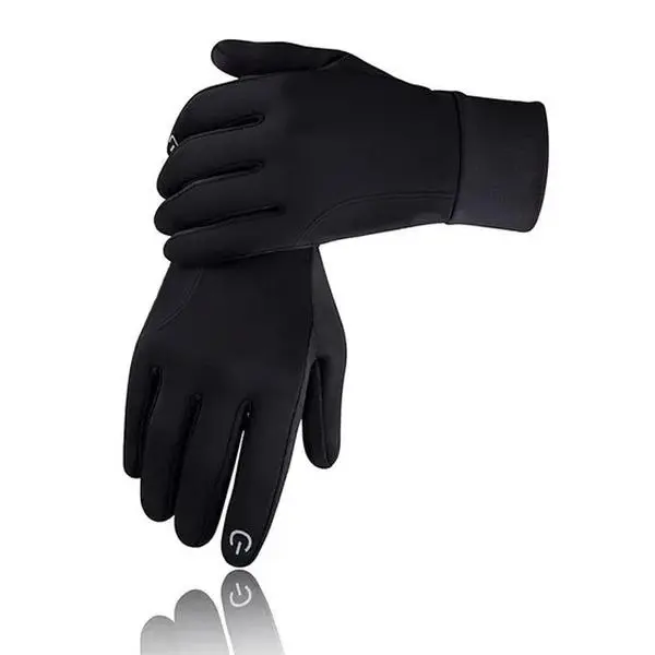 SIMARI Winter Gloves Unisex Full Finger Touch Screen Thermal Warm Liners for Cycling Running Driving Hiking Walking Texting Freezer Work Gardening Daily Activities SRG102 Fourth Generation Finger Touch Screen
