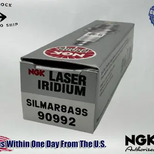 NGK Genuine OEM Authentic Spark Plug SILMAR8A9S
