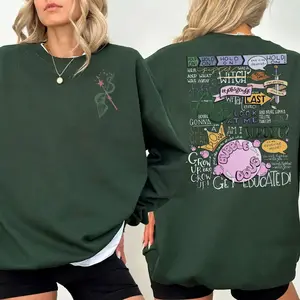 The Wicked Witch of the East Bro 2 sides Shirt, Her Sister Was A Witch Crewneck, Wizard Movie Fan Sweatshirt, Musical Fan Hoodie, Full Sizes