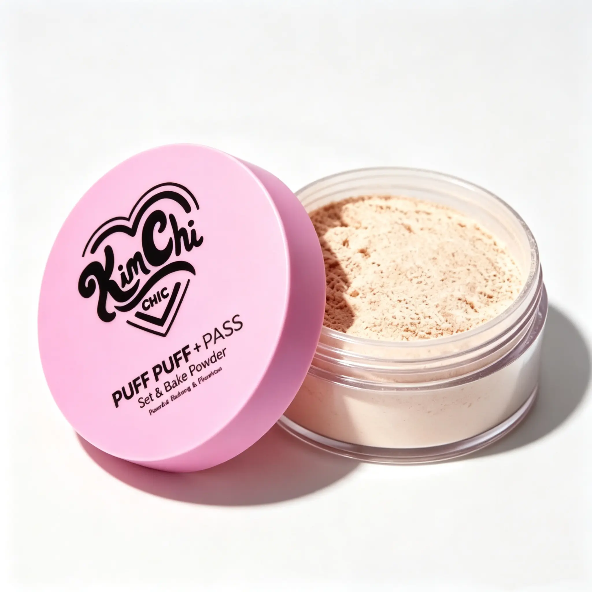 Set & Bake Powder – KimChi Chic Translucent Setting Powder, Rice Powder & Vitamin E, Lightweight Blurring Finish for Smooth, Flawless-Looking Makeup