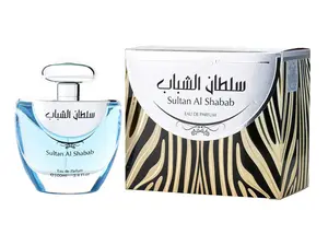 Ard Al Zaafaran Sultan Al Shabab for Unisex Eau de Parfum Spray, 3.4 Ounce