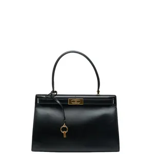 Pre-owned Tory Burch Calfskin Shoulder Bags Leather Handbag