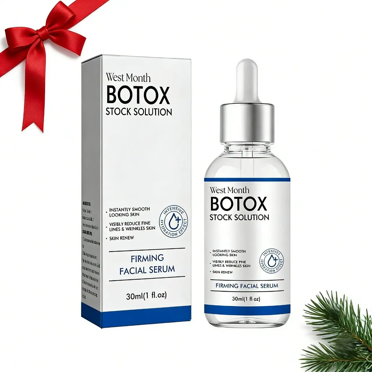 Botox Stock Solution Firming Facial Serum for Women, 30ml - Niacinamide-Infused Aqua Firm Serum, Nourishing, Soothing, Restores Elasticity, Moisturizer, Hydrate