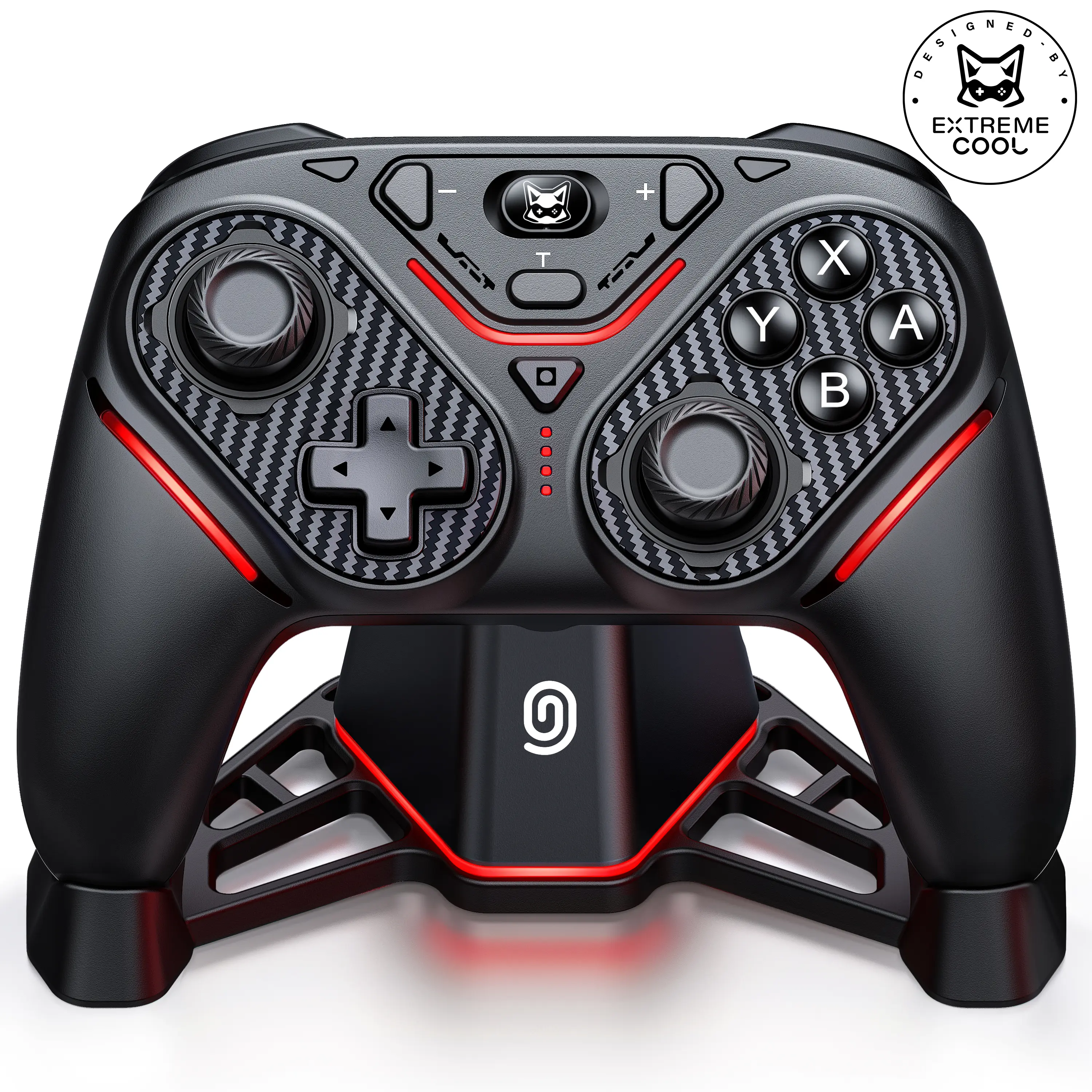 ESYWEN Controller for Switch 2 / Switch/Lite/OLED w TMR Joysticks, Switch 2 Pro Controller with Charging Dock,Trigger, One-Key Wake-Up,Programmable Buttons,11 LED Modes