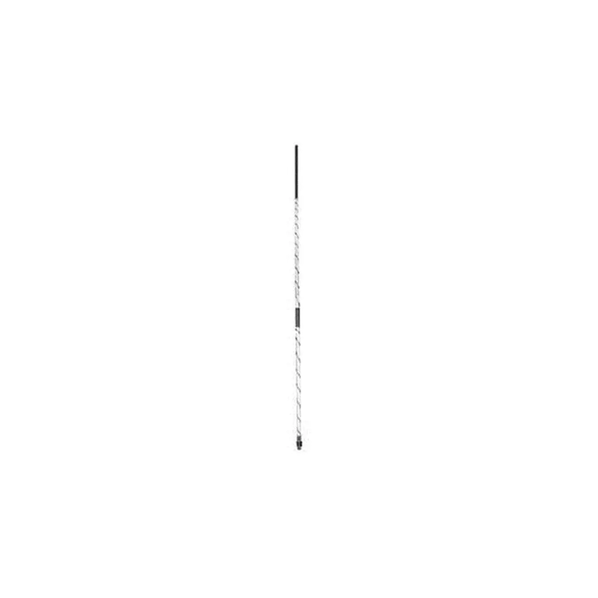 212 MAIN 4 ft 5/16 Durable Fiberglass Whip Antenna - White, Adjustable, 20 Gauge Copper Wire, Top Loaded 1/4 Wave Helically Wound Antenna, Factory-Tuned Field-Tunable Gadget Accessory for Phones/Audio Devices, Accessories, 4Ft