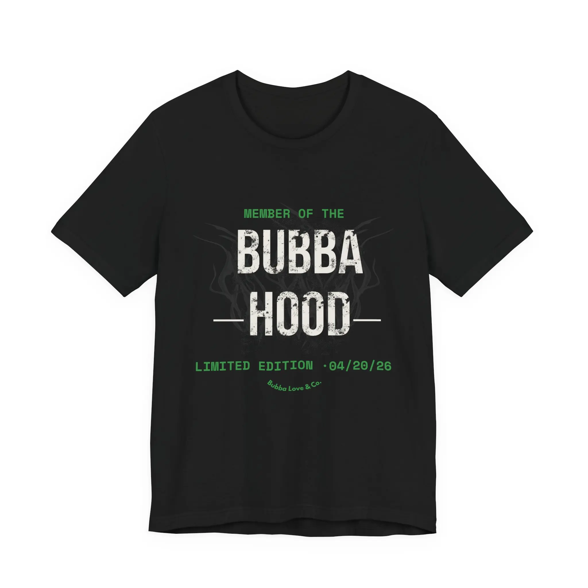 Member of the Bubba Hood T-Shirt | Vintage Distressed Text, Limited Edition