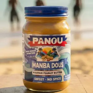 Manba Dous - Sweet & No Spice Haitian Peanut Butter