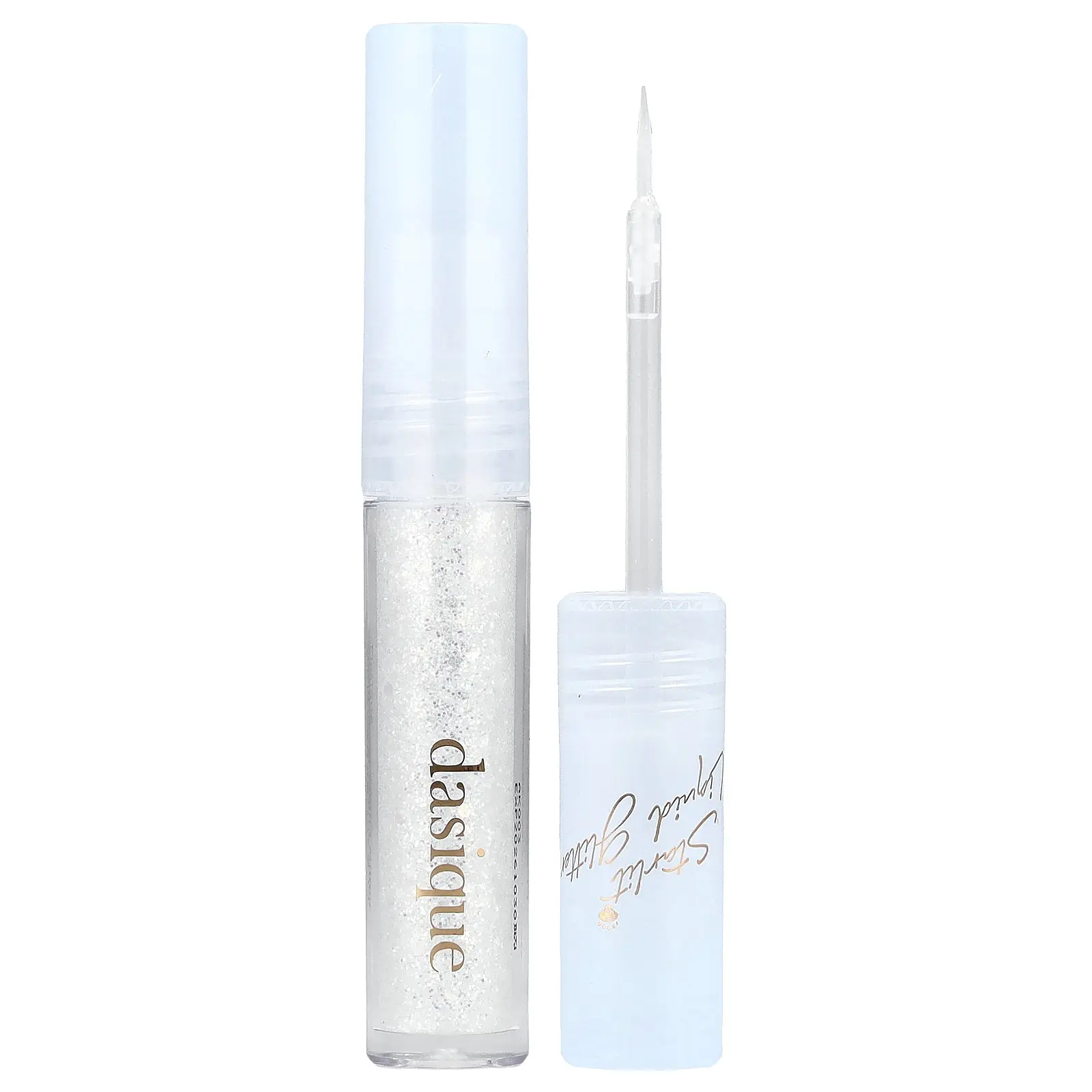 Dasique Starlit Jewel Liquid Glitter, 02 Candy Hearts, 0.06 oz (1.8 g)
