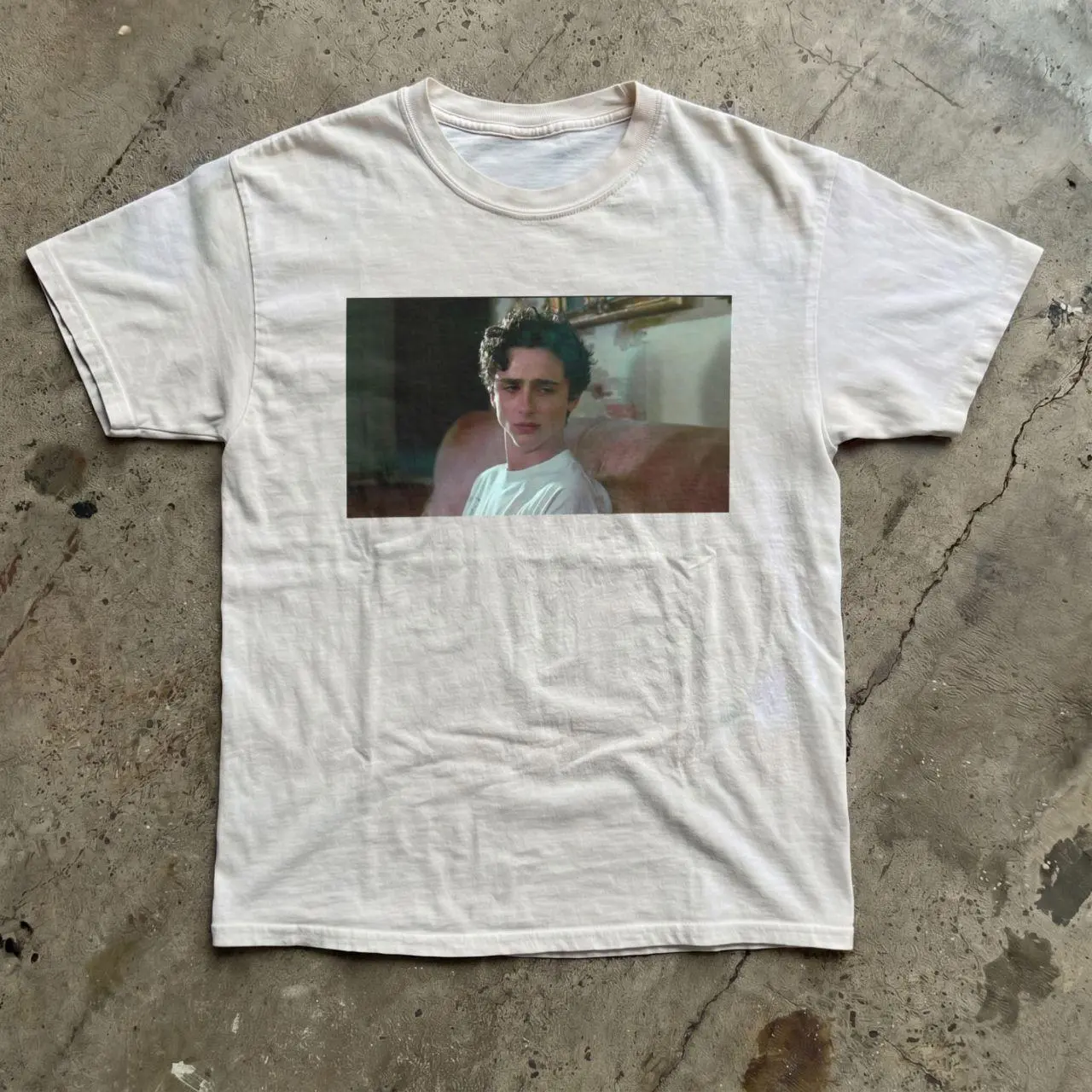 Timothée Call Me By Your Name 2017 Film Graphic Tee 100% Cotton