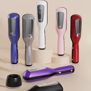USB Rechargeable Hair Trimmer with Storage Base, Electric Split End Scissors, Multi-Functional Portable Home Use Gift Choice