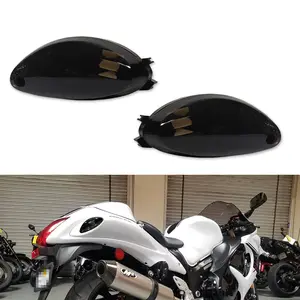 2PCS For 2008 2009 2010 2011 2012 2013 2014 2015 2016 2017 2018 2019 2020 SUZUKI Hayabusa GSX1300R Smoked Lens Rear Turn Signal lamps Lights