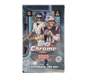 2025 Topps Chrome Football Hobby Box