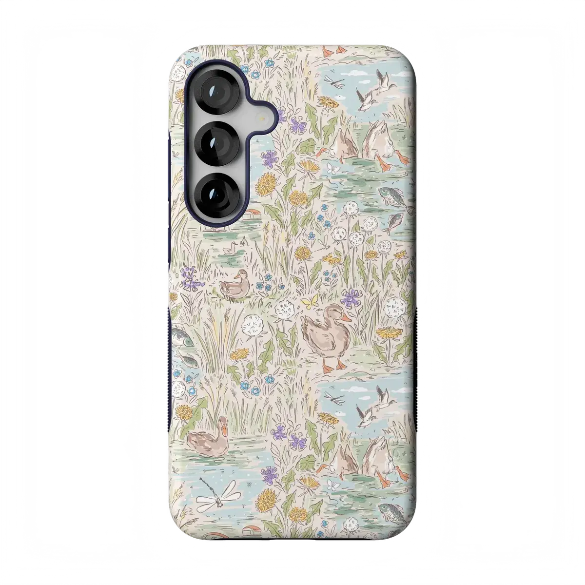 Casely Galaxy S25 Plus Case | Waddle Path | Duck Pond | Bold Protective Design | Compatible with MagSafe
