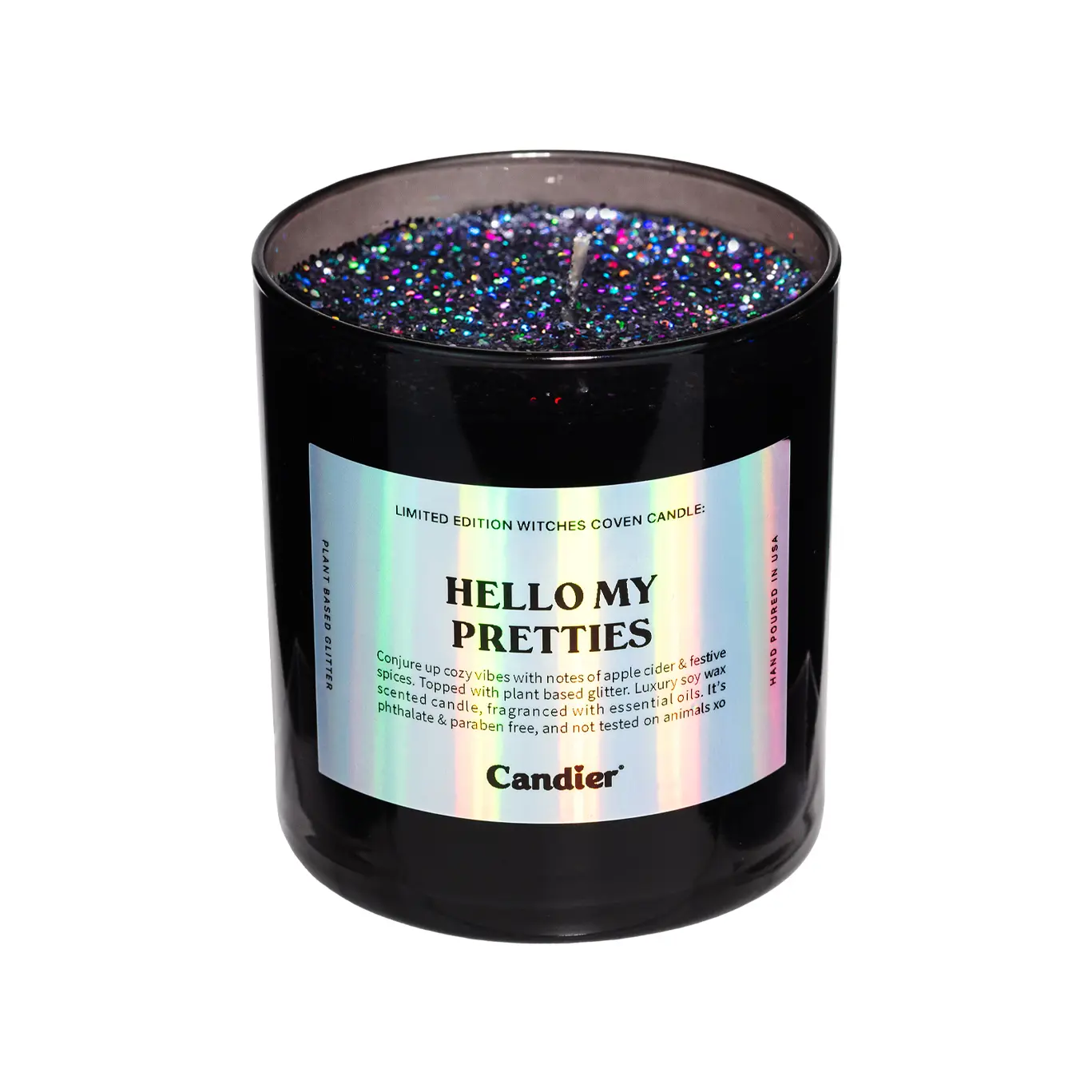 Hello My Pretties Oz Inspired Glitter Candle