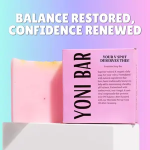 Must-Have Premium Yoni Bar for Women - 1/2/3Pcs Natural Feminine Care Soap Bar for PH Balance, Odor Control & Hydration, Gentle Yet Effective for Daily Intimate Hygiene, Skincare Aroma Sensitive