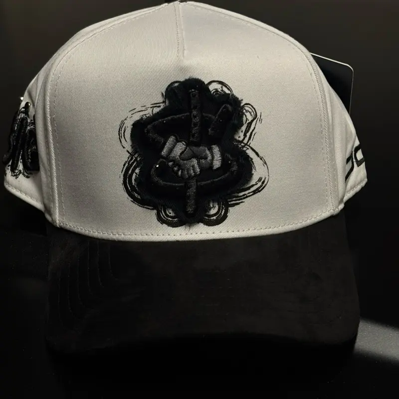Jc Hats business CB white black snapback Jc Hats business CB white black snapback