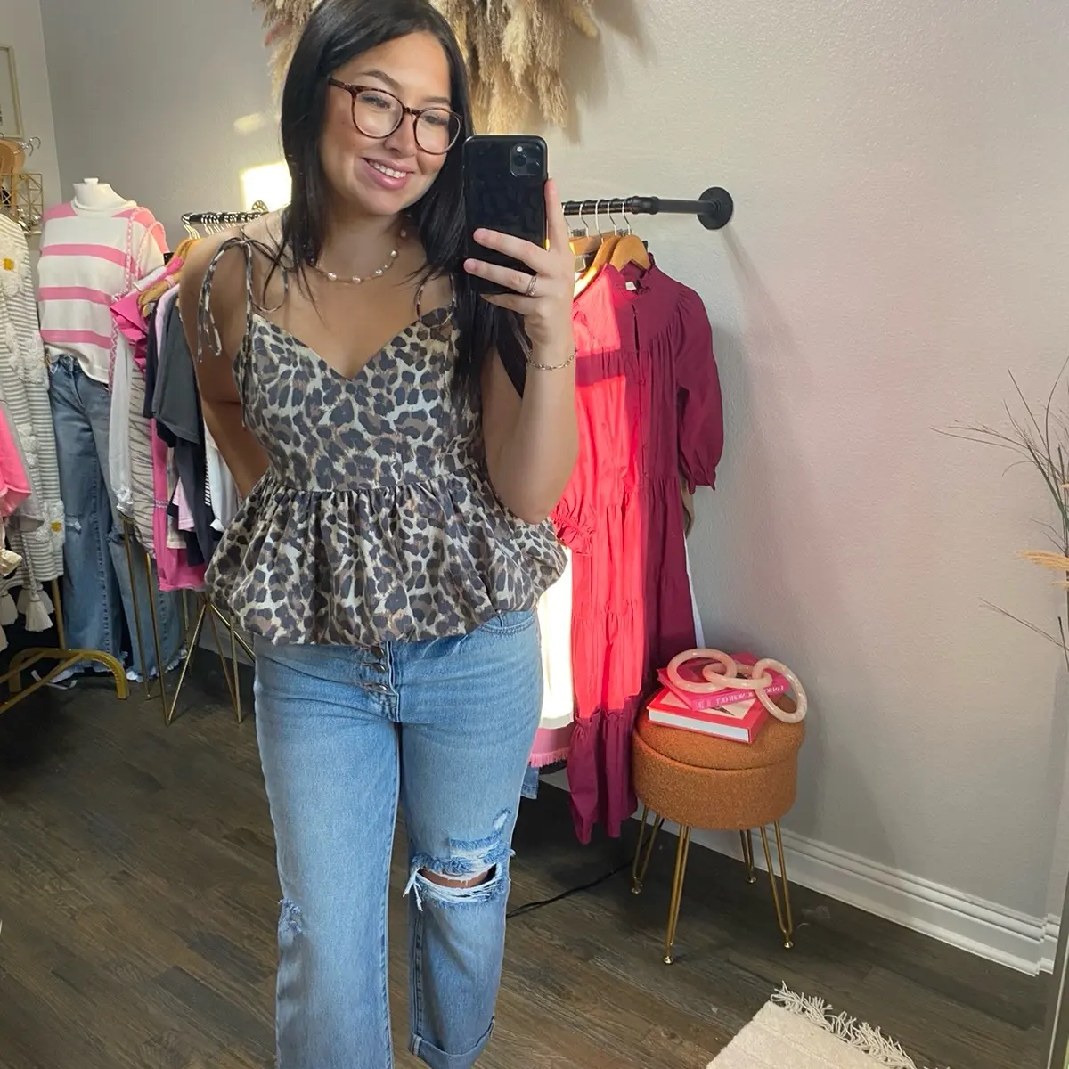 Women's Cheetah Tank Top Bubble for Comfortable Summer Wear - Womenswear