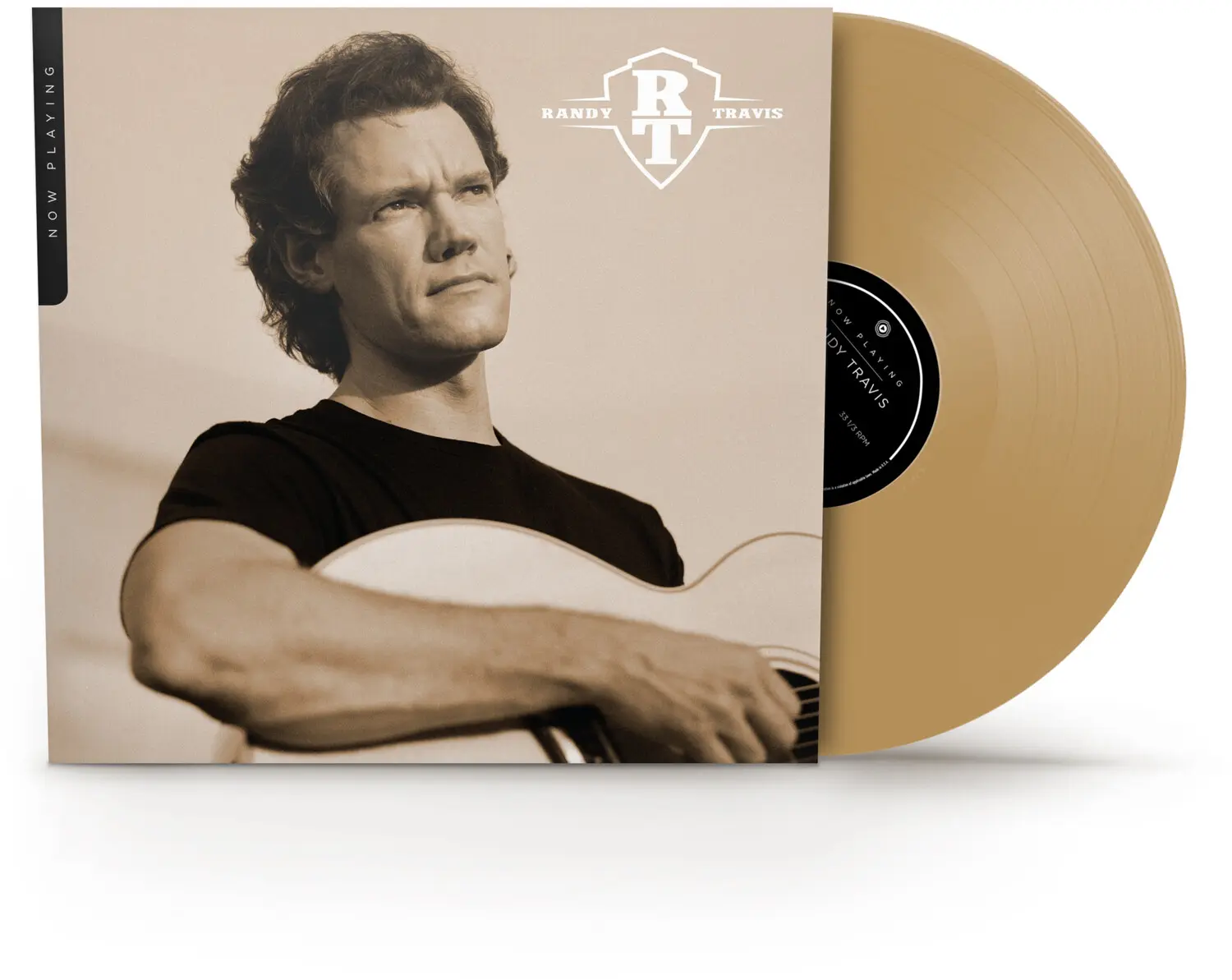Randy Travis - Now Playing  [VINYL RECORD - LP] Colored Vinyl, Tan