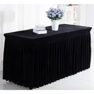 6 ft Rectangle Table Cloth with Skirt