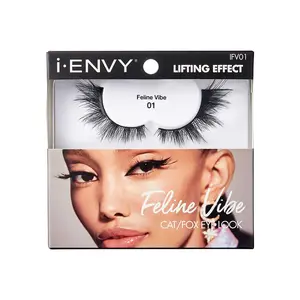 I-ENVY Feline Vibe Strip Lashes  Cat and Fox Eye Lifting Look