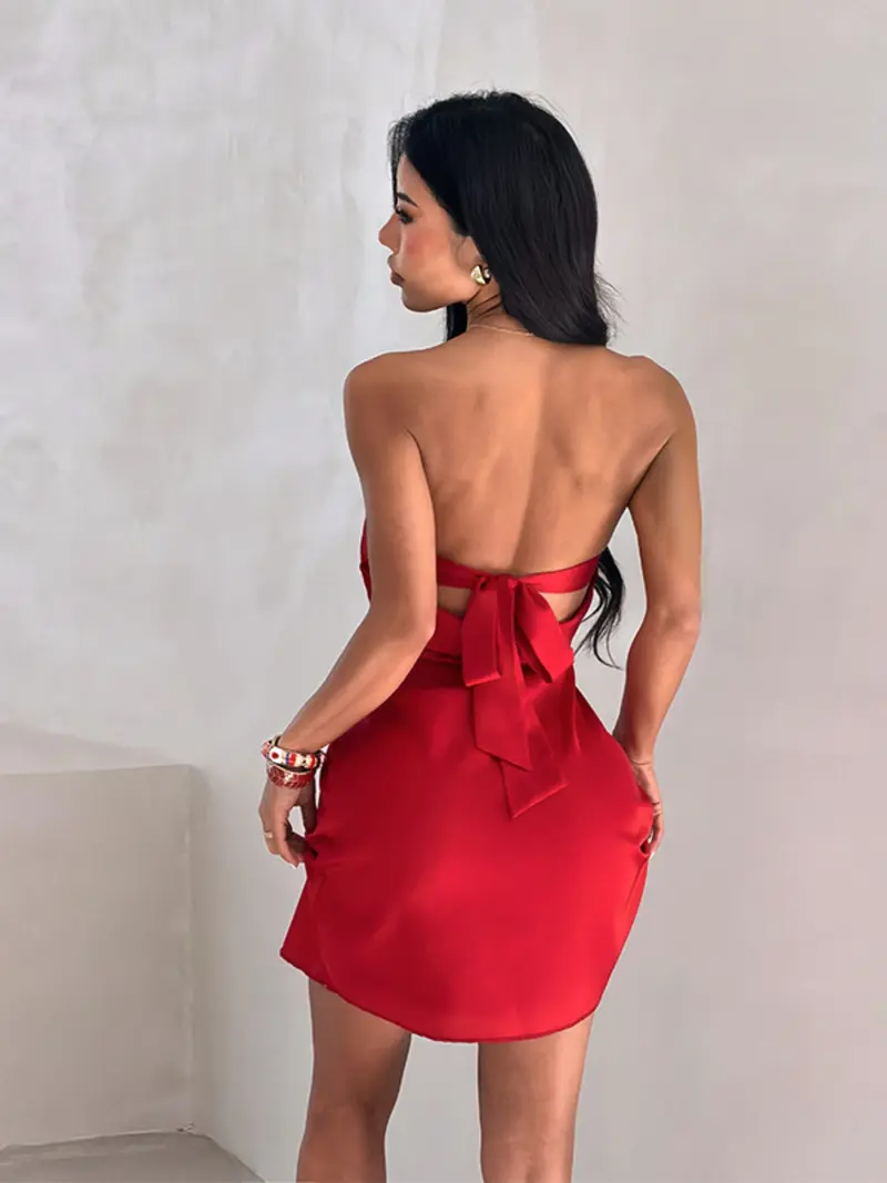 mini backless satin dress - TikTok Shop mini backless satin dress - TikTok Shop