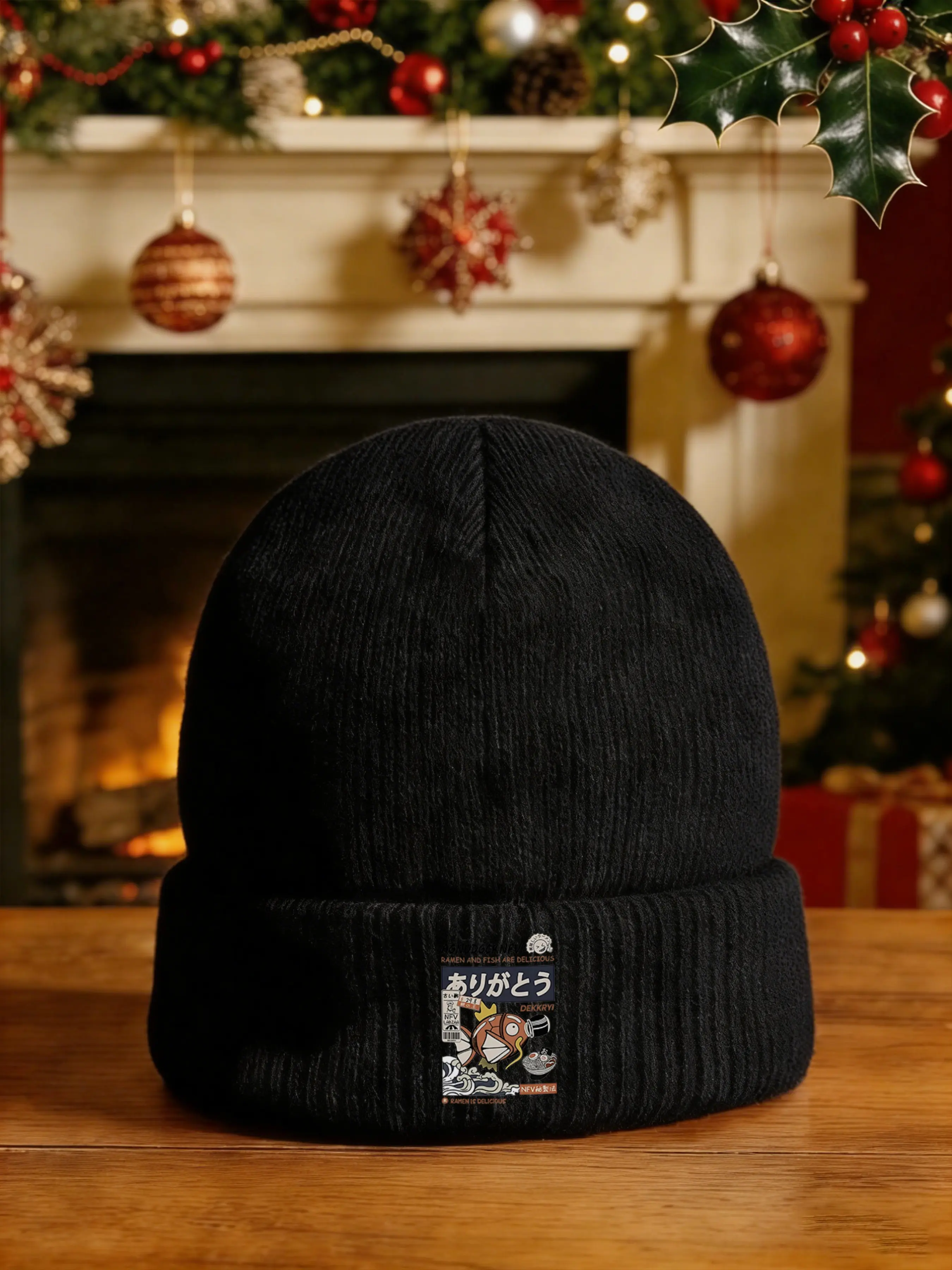Magikarp RAMEN AND FISH ARE DELICIOUS.2026 New Mode Winter Hat ...