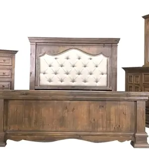 Solid Wood Hand Made & Hand Painted Master Bedroom Set On Sale!