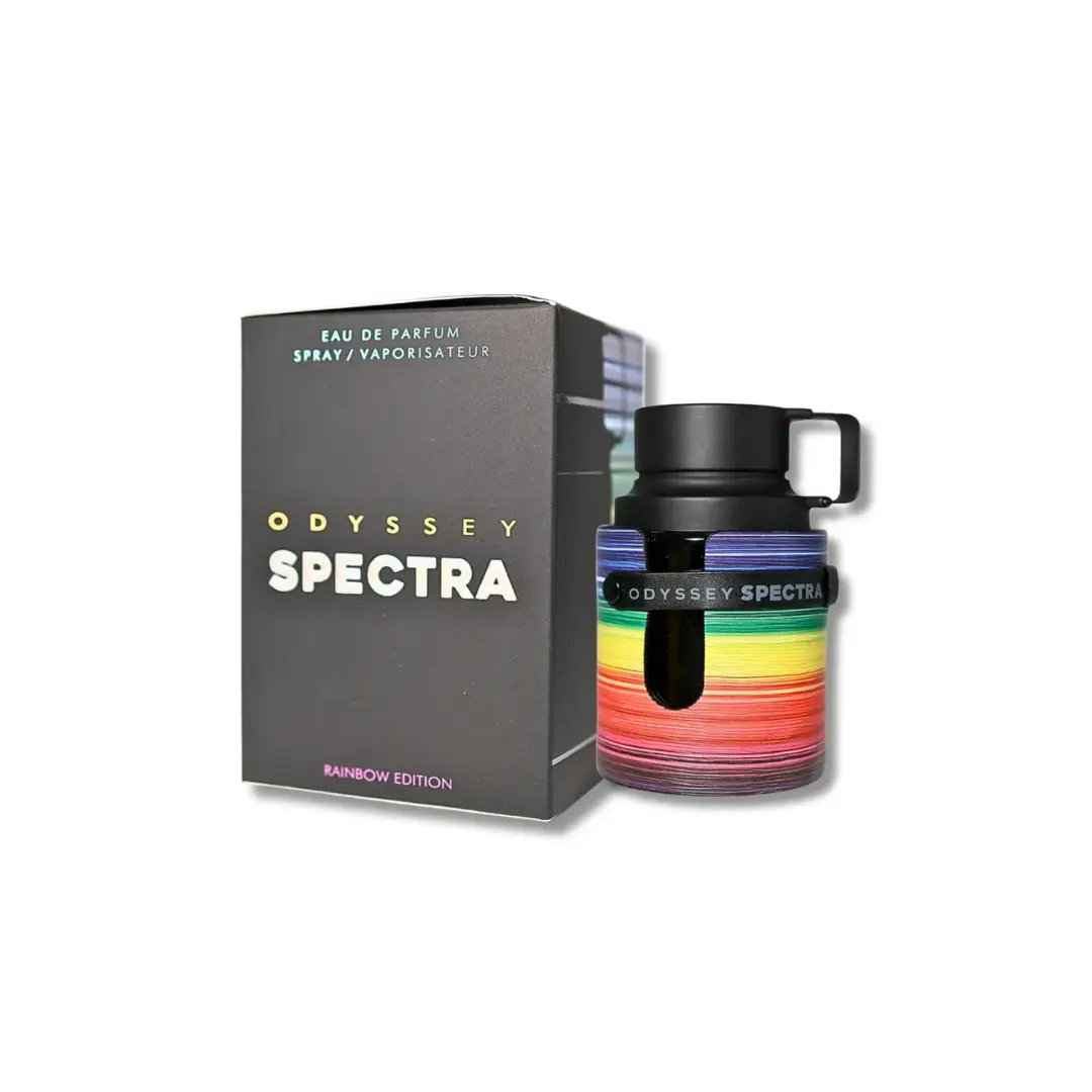 Armaf Odyssey Spectra Eau de Parfum Spray, 100ml / 3.4 oz - Unisex Aromatic Woody Fragrance with Spicy Amber, Vanilla, and Floral Notes, Spray Bottle Citrus Woody Citrus Woody Musk Floral Oriental Fragrance Floral Eau Perfume