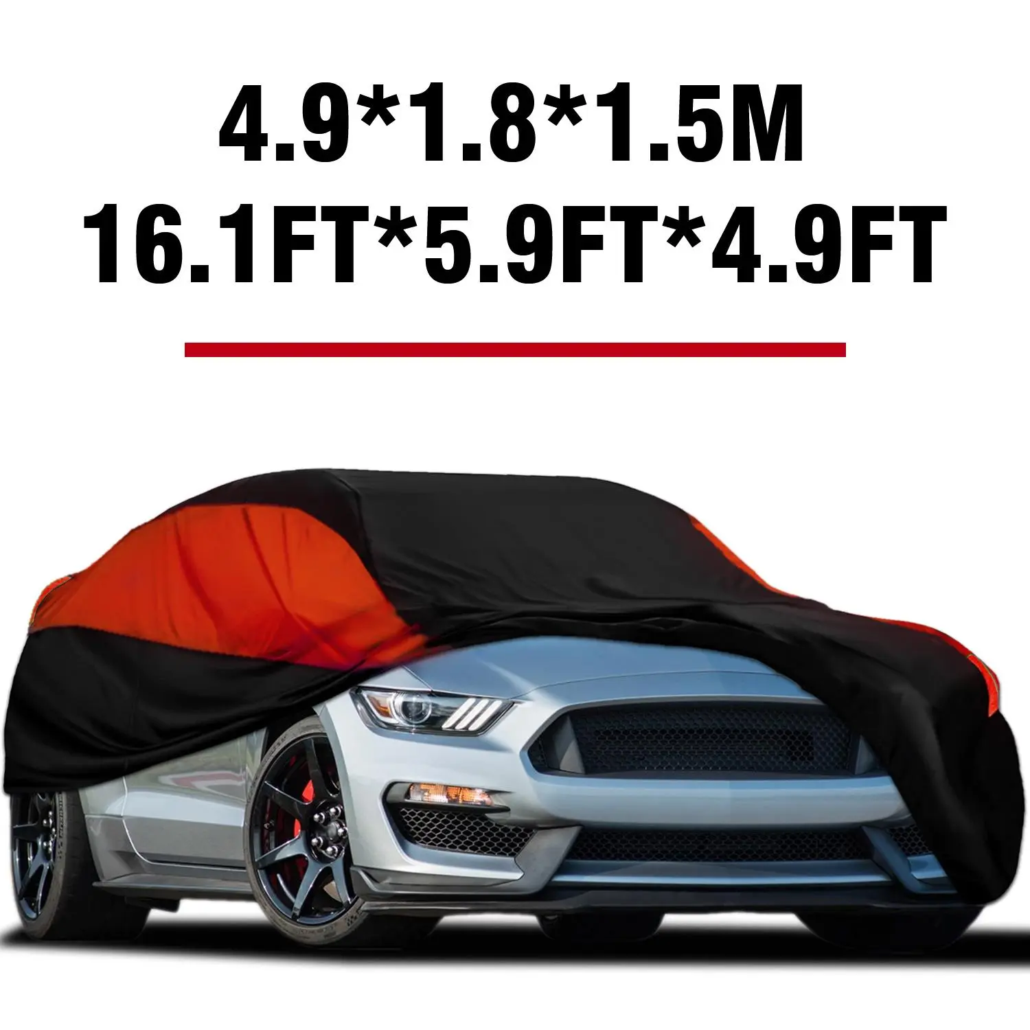 Black-Red-XL( 16.1*5.9*4.9FT )