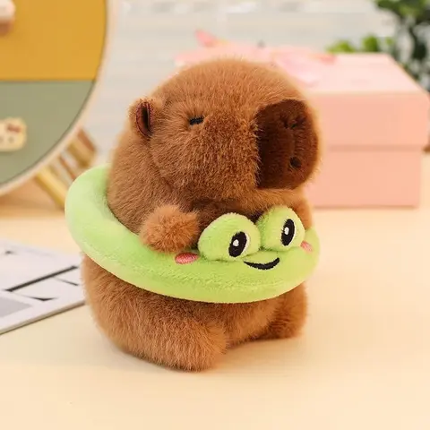 Cute Capybara Plush Toy, Soft Stuffed Capybara Dolls, Plush Toys, Kawaii Plushie for Children Birthday Gift, Soft Huggable