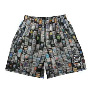 CELLY All-Over Print Recycled Unisex Mesh Shorts