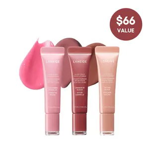 Laneige Glaze Craze Trio, Tinted Lip Serum Bundles, Lip Care, Moisturizing