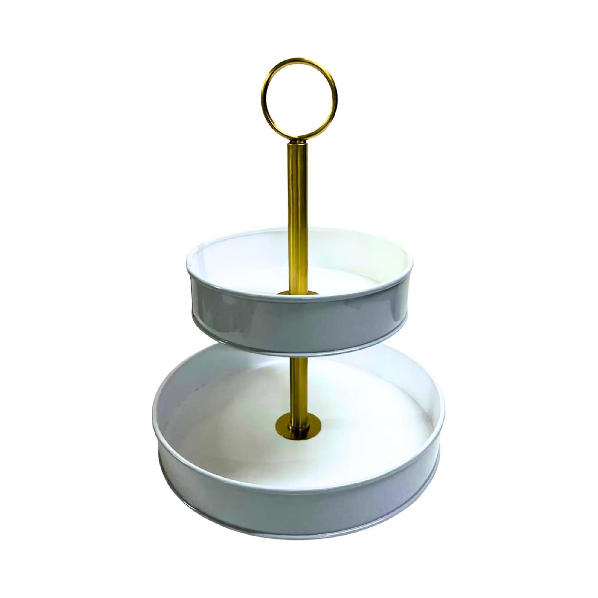 Godinger Havana Two-Tiered Serving Stand