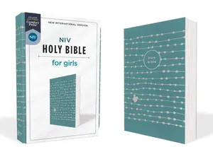NIV, Holy Bible for Girls, Soft Touch Edition, Leathersoft, Teal, Comfort Print Imitation Leather