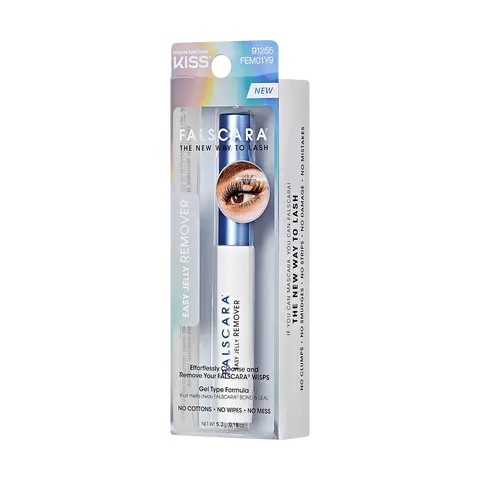 Falscara False Lash Easy Jelly Remover | DIY Lash Extension Remover, Brush Applicator