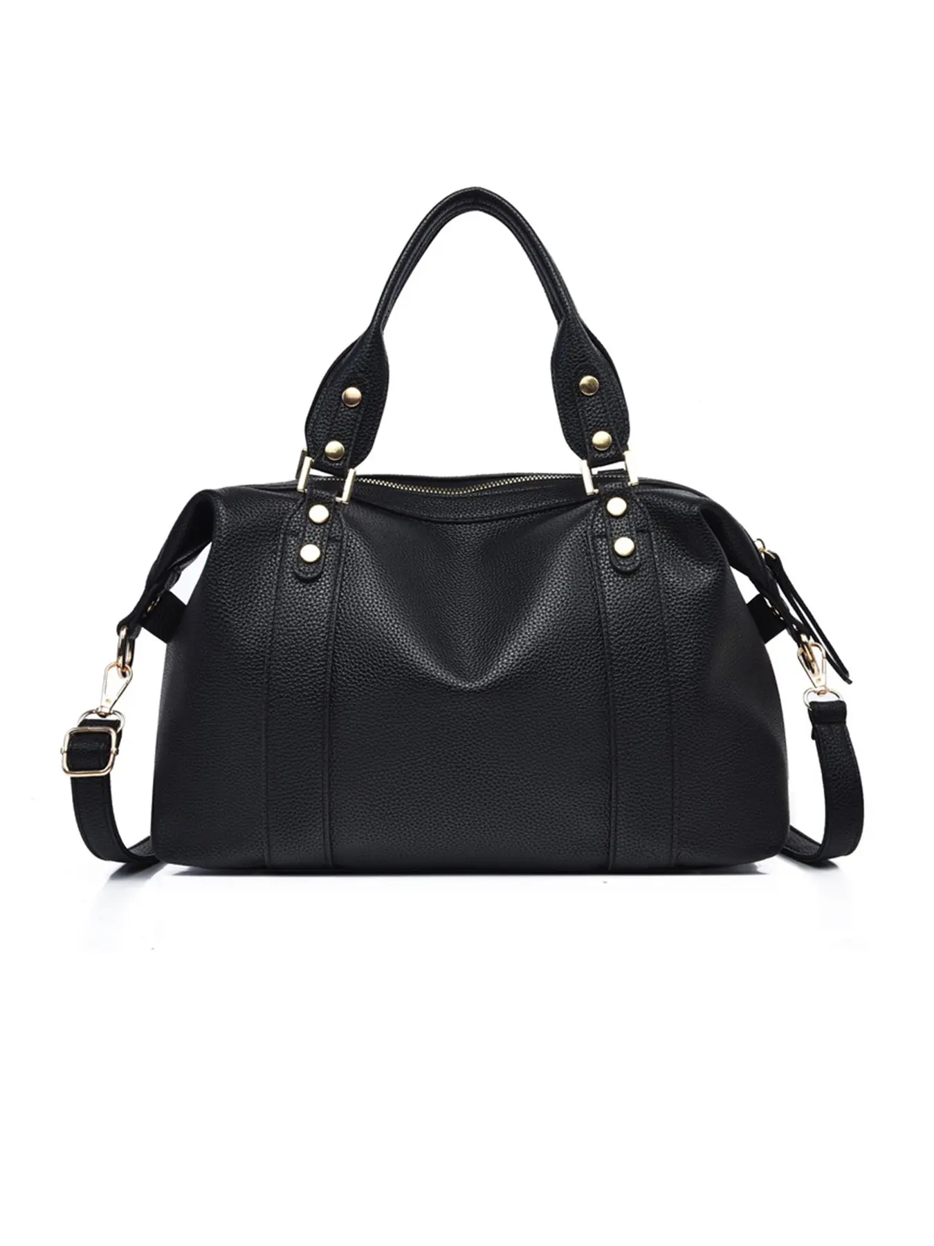 Gothic style practical, exquisite, fashionable and personalized batwing tote bag, niche design, atmospheric texture shoulder bag, can accommodate files and tablets, suitable for daily commuting, shopping, and gatherings