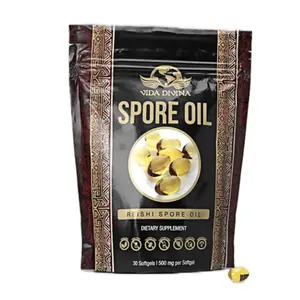 Reishi (Reishi Spore Oil)  Reishi spore oil is a product made from Reishi mushrooms, which some cultures consider one of the best tonic herbs available.  Supplement Dietary Natural Vitamin