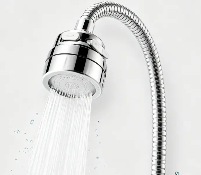 360° Rotatable Kitchen Faucet Aerator Extension, Universal Stainless Steel Tap Head with Multi-Mode Water Flow, Splash-Proof Sink Sprayer Nozzle for Home Kitchen Accessories