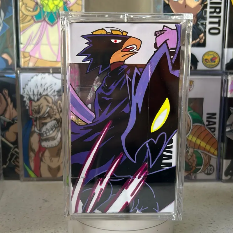 Fumikage Tokoyami customized by Tinsdale and signed by Jessie James Grelle