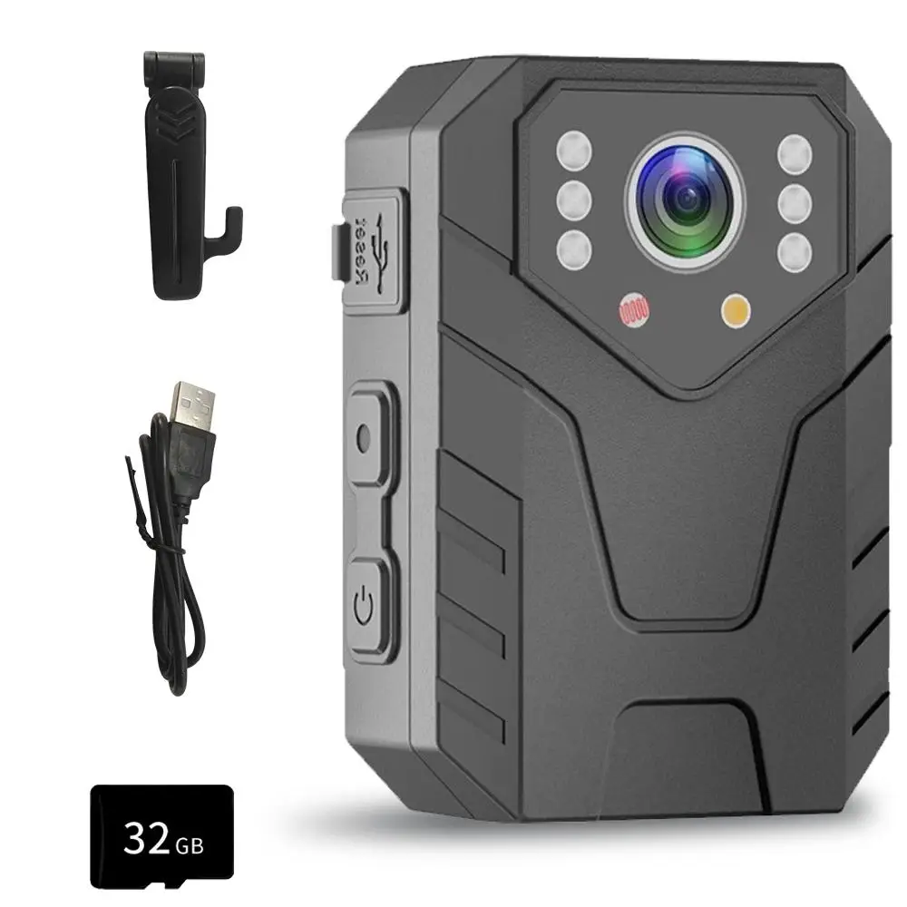 Portable HD Infrared Law Enforcement Recorder, Portable Video Recording Equipment, Multi-scene Body Camera, Digital Products, Holiday Gifts
