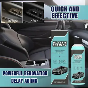 Glod Ride deep scratch repair-Ultimate Protection for Vinyl Rubber& Plastic Surfaces Car Interior & Exterior Waterless SprayWax Cleaner Glossy Durable