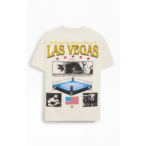 Pacsun Men's Mike Tyson Return To Las Vegas T-Shirt - Multicolor